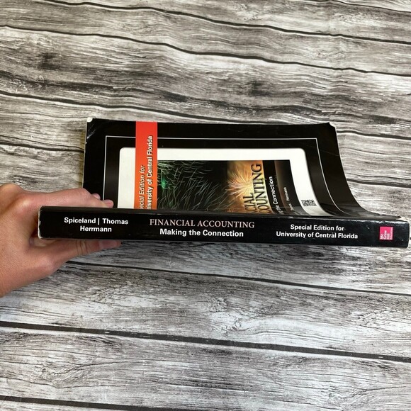 Financial Accounting: Making The Connection Spiceland/Thomas/Herman UCF Edition - Picture 3 of 5